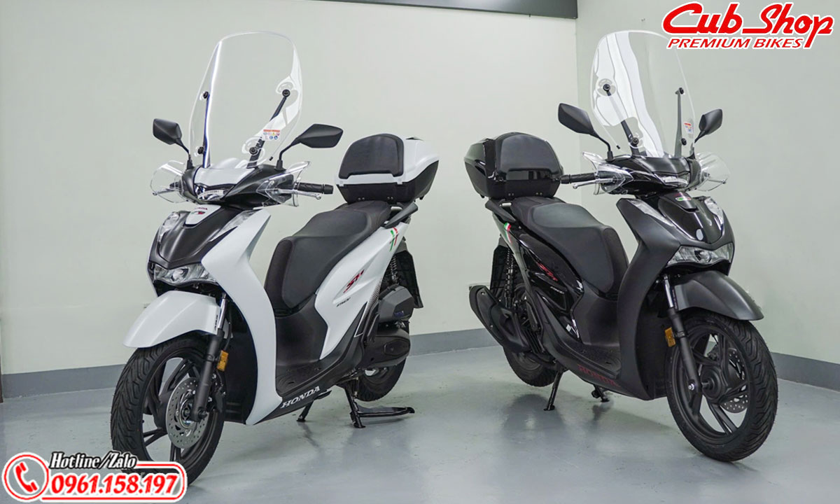 SH Ý 2025, Honda SH150i Sport Edition Màu Trắng Ngọc Trai Kèm Full Phụ Kiện